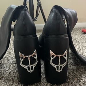 Naked wolfe black boots